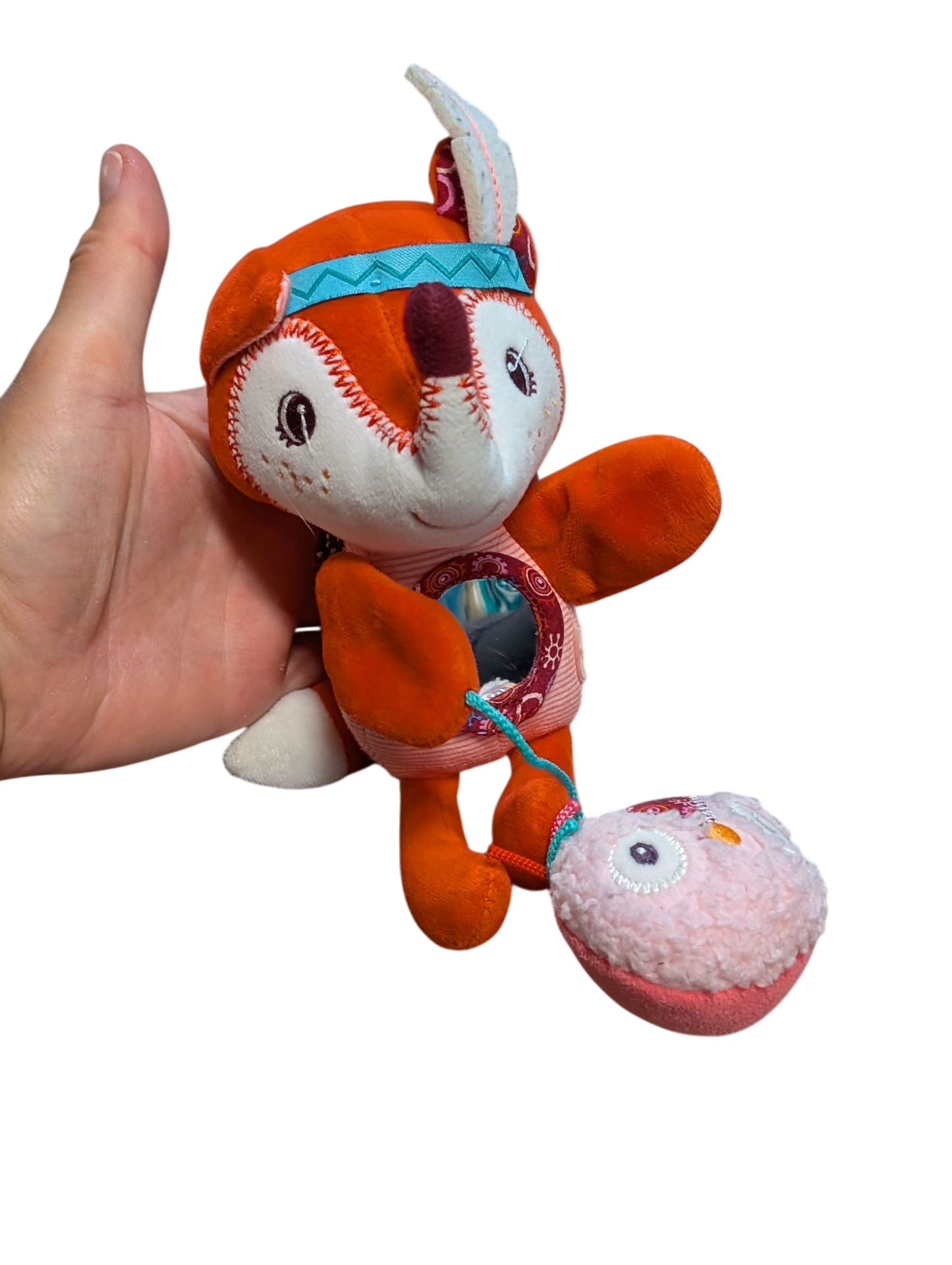 Marionnette Hochet Alice le renard