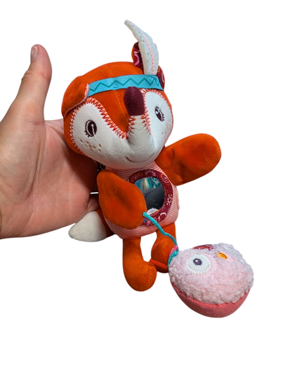 Marionnette Hochet Alice le renard