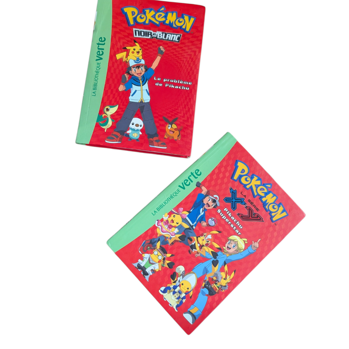 Livre Pikachu Superstar & Le problème de Pikachu - La bibliothèque verte *