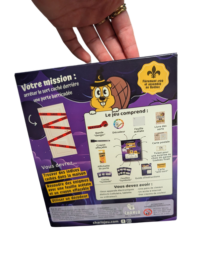 Le Mauvais Sort | Chasse aux bonbons d'Halloween Charlo NEUF