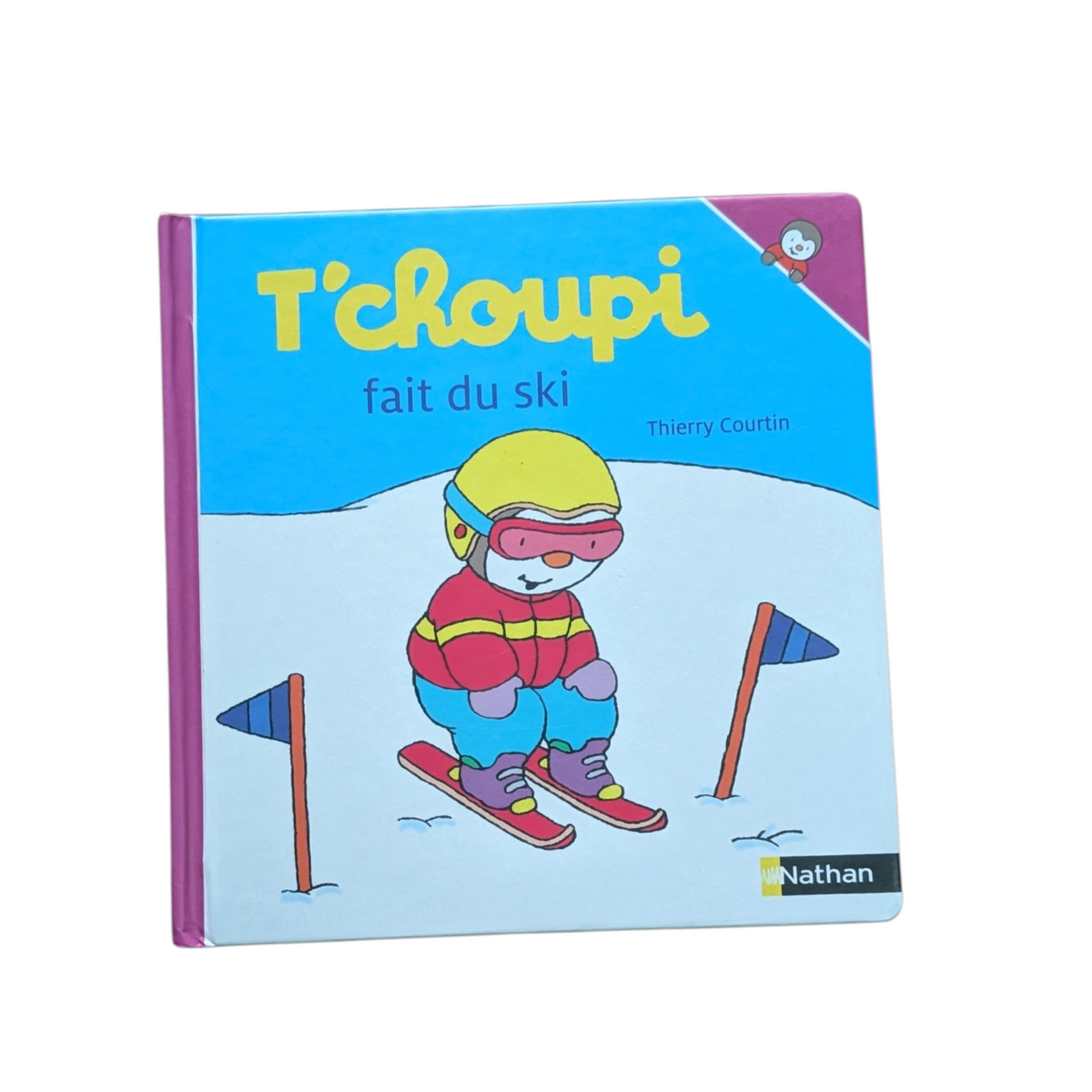 Livre T'Choupi fait du ski