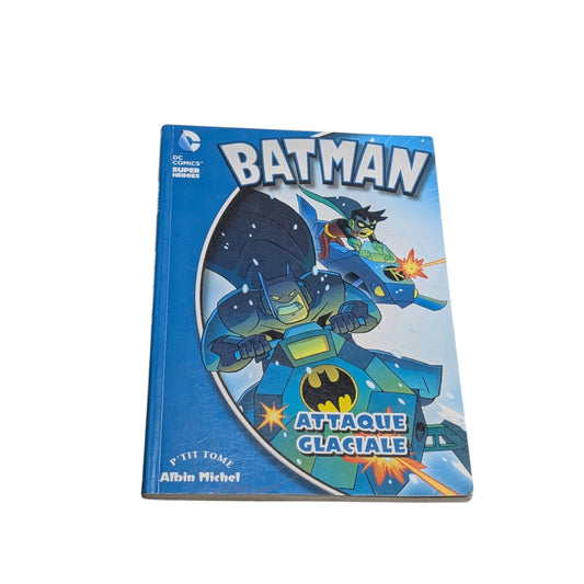 Livre Attaque Glaciale Batman