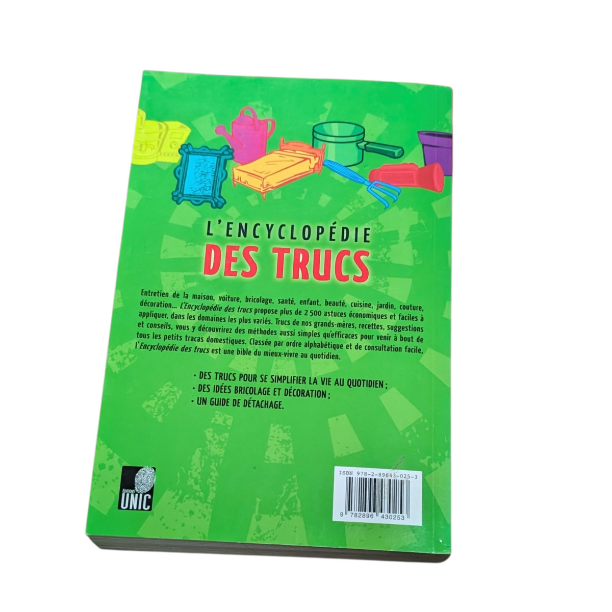 Livre L'encyclopédie des trucs