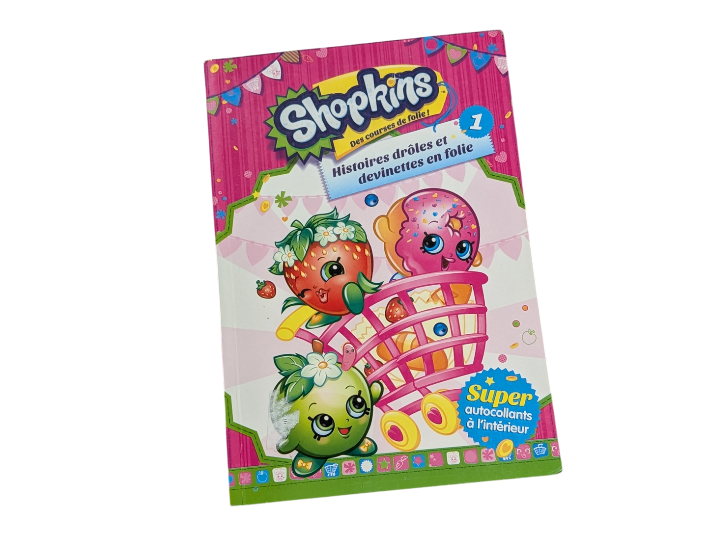 Livre Histoires drôles et devinettes en folie Shopkins