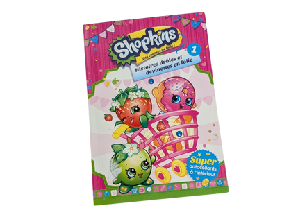 Livre Histoires drôles et devinettes en folie Shopkins