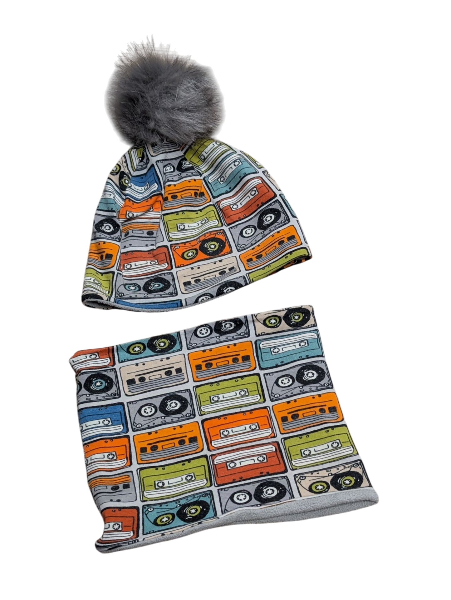 Ensemble tuque et cache-cou 2-8ans Créations Marie Rouette