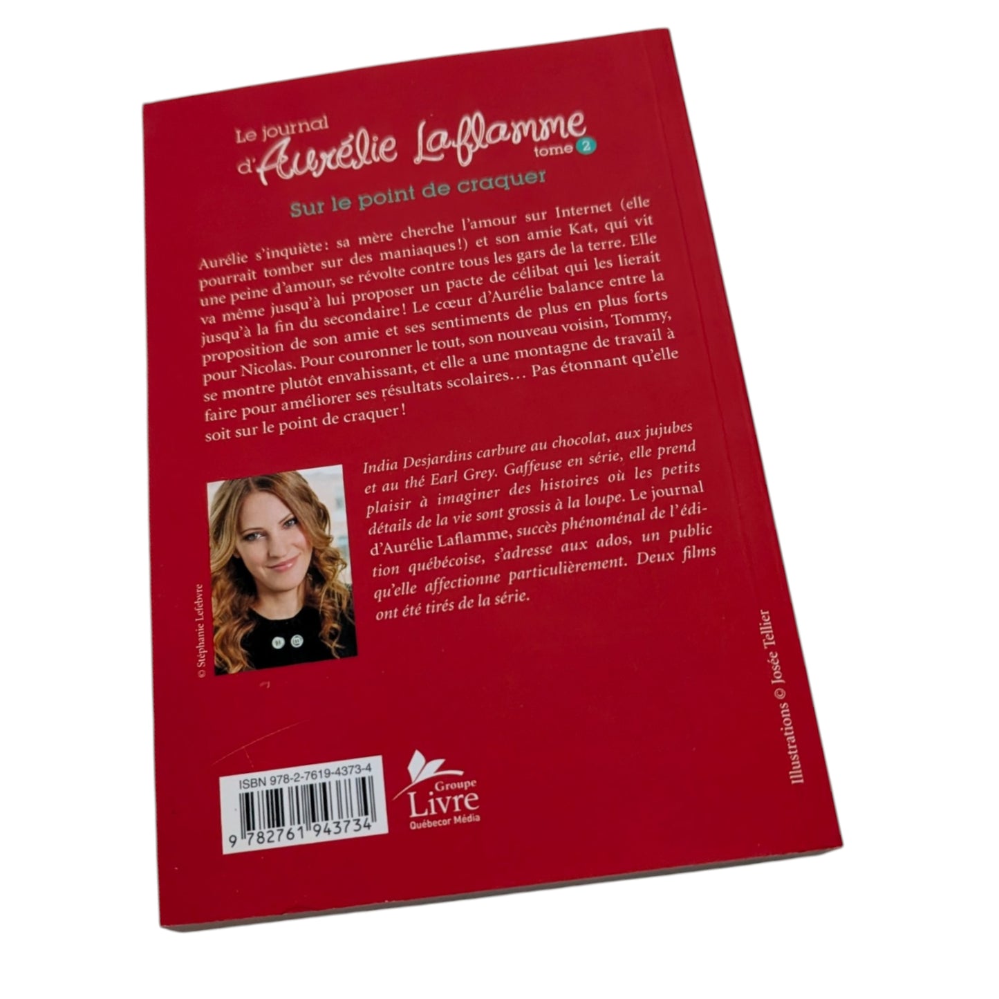 Livre Le journal d'Aurélie Sur le point de craquer!