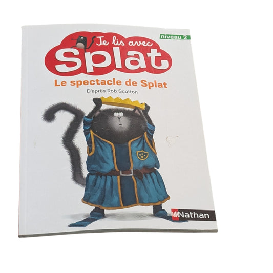 Livre Le spectacle de Splat - Je lis avec Splat