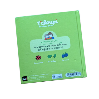 Livre T'Choupi dans la forêt