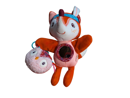 Marionnette Hochet Alice le renard