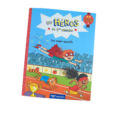 Livre Les super-sportifs Les Héros de 1ère année
