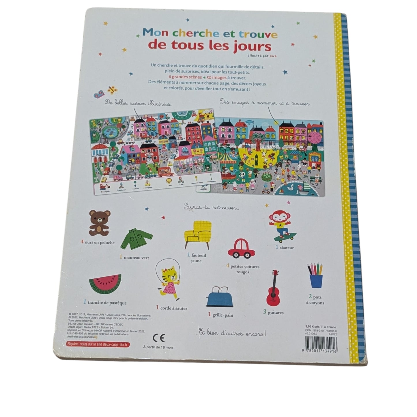 Livre mon cherche et trouve de tous les jours *