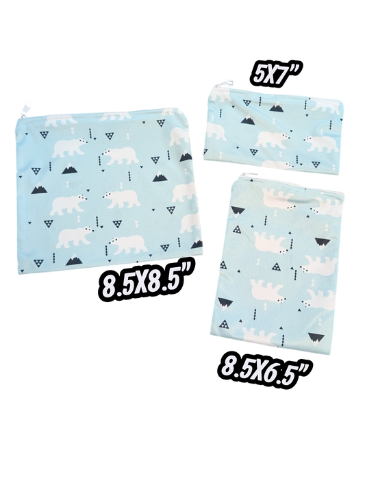 Lot Sacs Imperméables Réutilisables Neufs