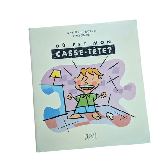 Livre Où est mon casse-tête?