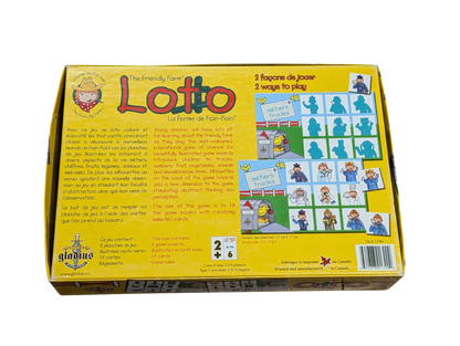 Jeu de Lotto de la ferme Coin-Coin