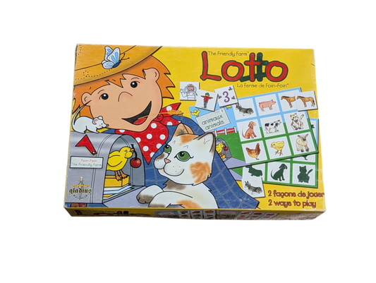 Jeu de Lotto de la ferme Coin-Coin