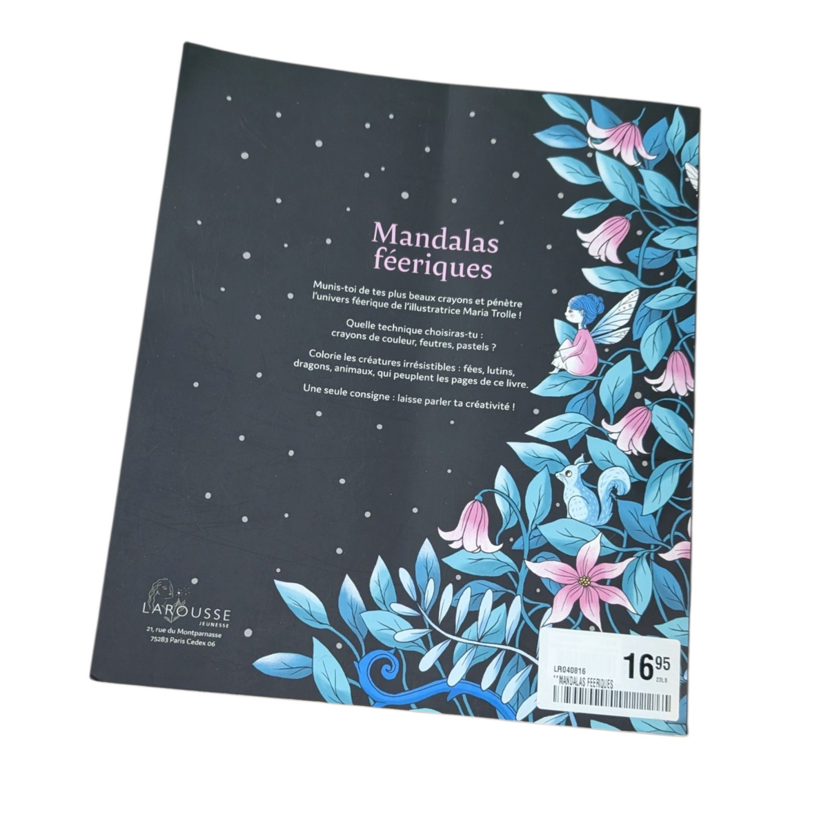 Livre Mandalas féériques
