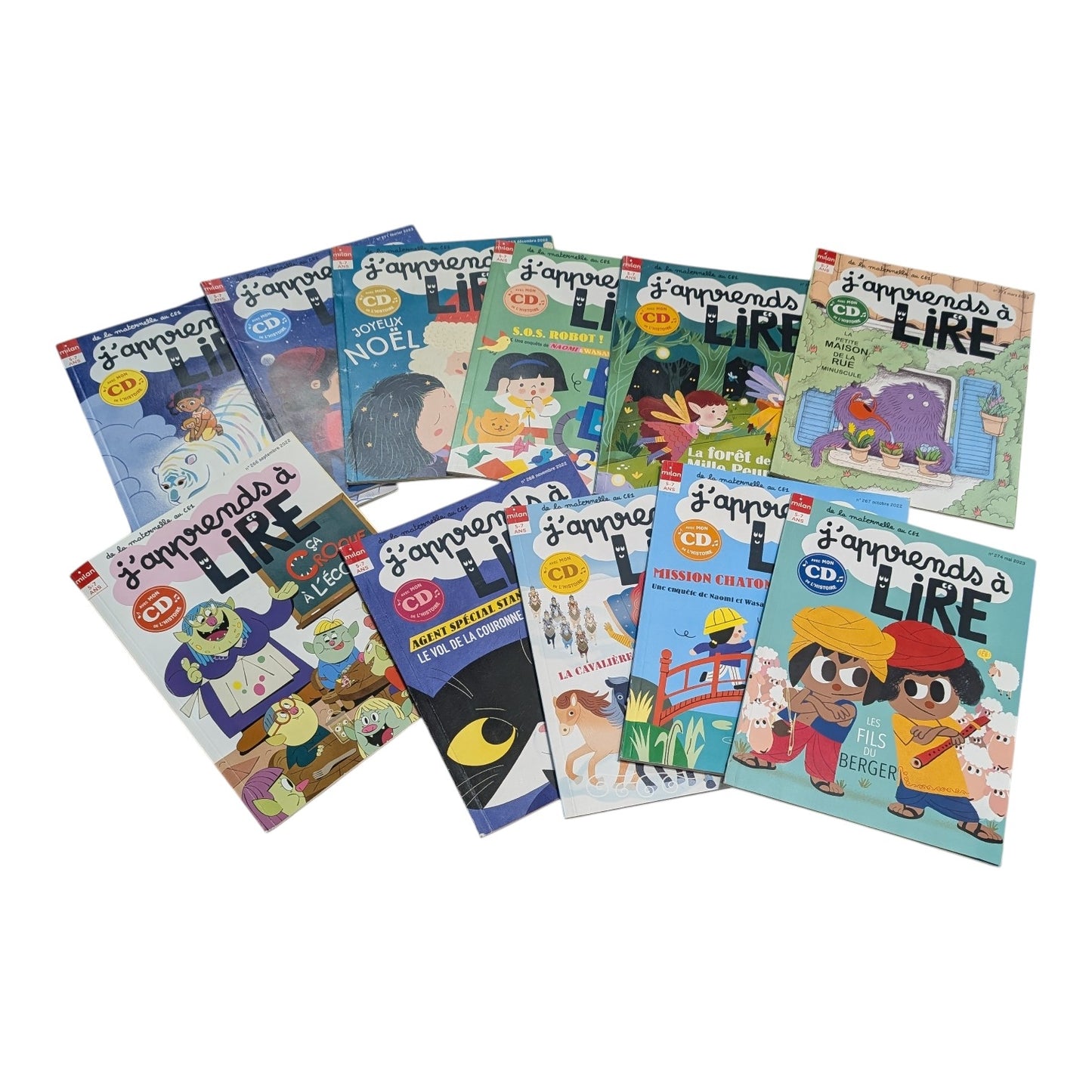 Lot de livres ''J'apprends à Lire'' 5-7ans Bayard Jeunesse