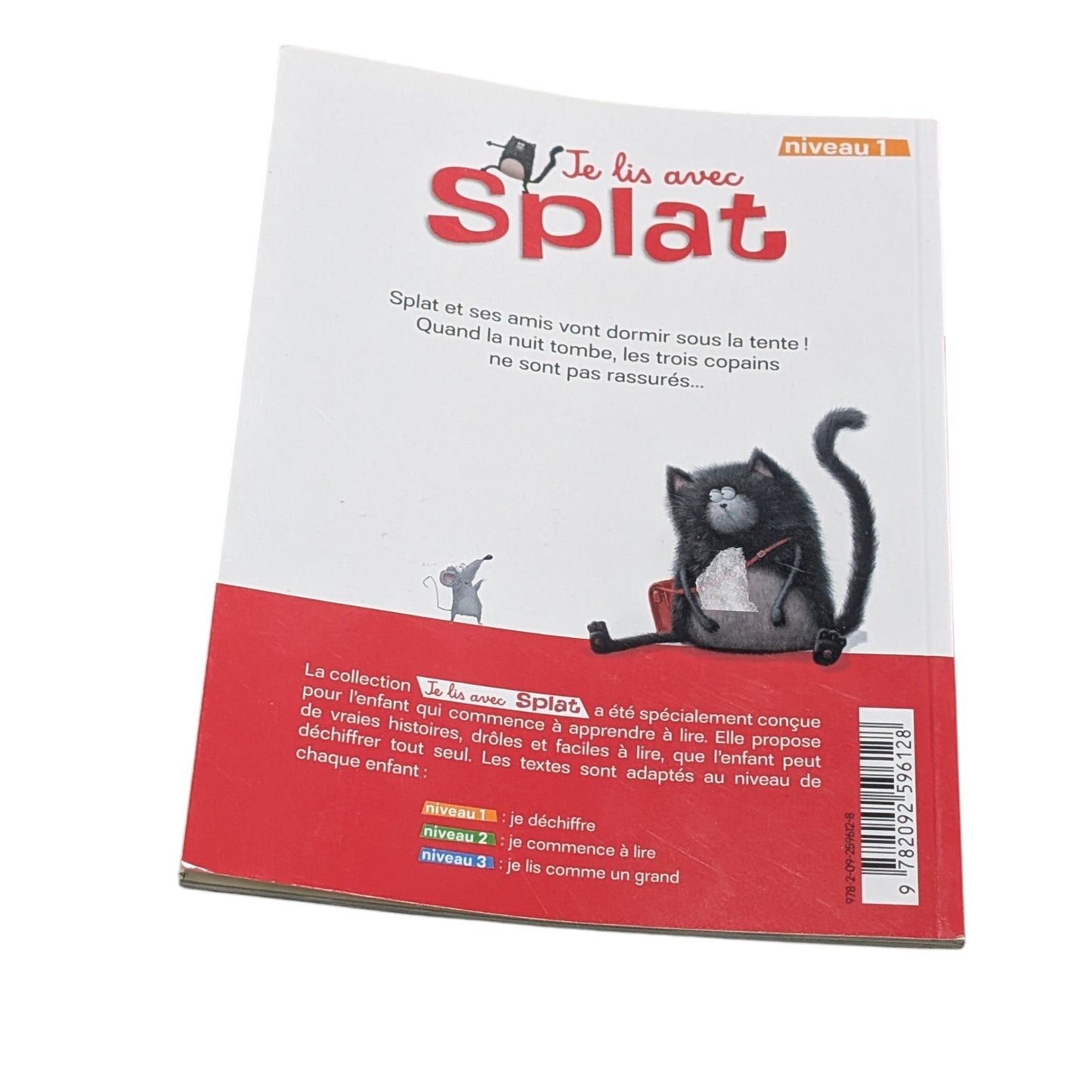 Livre La soirée pyjama- Je lis avec Splat