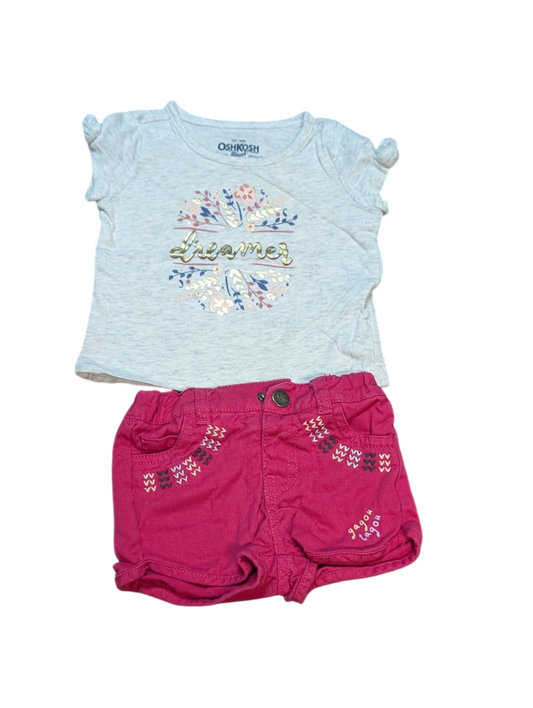 Ensemble 6mois Gagou Tagou & Oshkosh