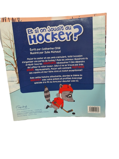 Livre Et si on jouait au Hockey?