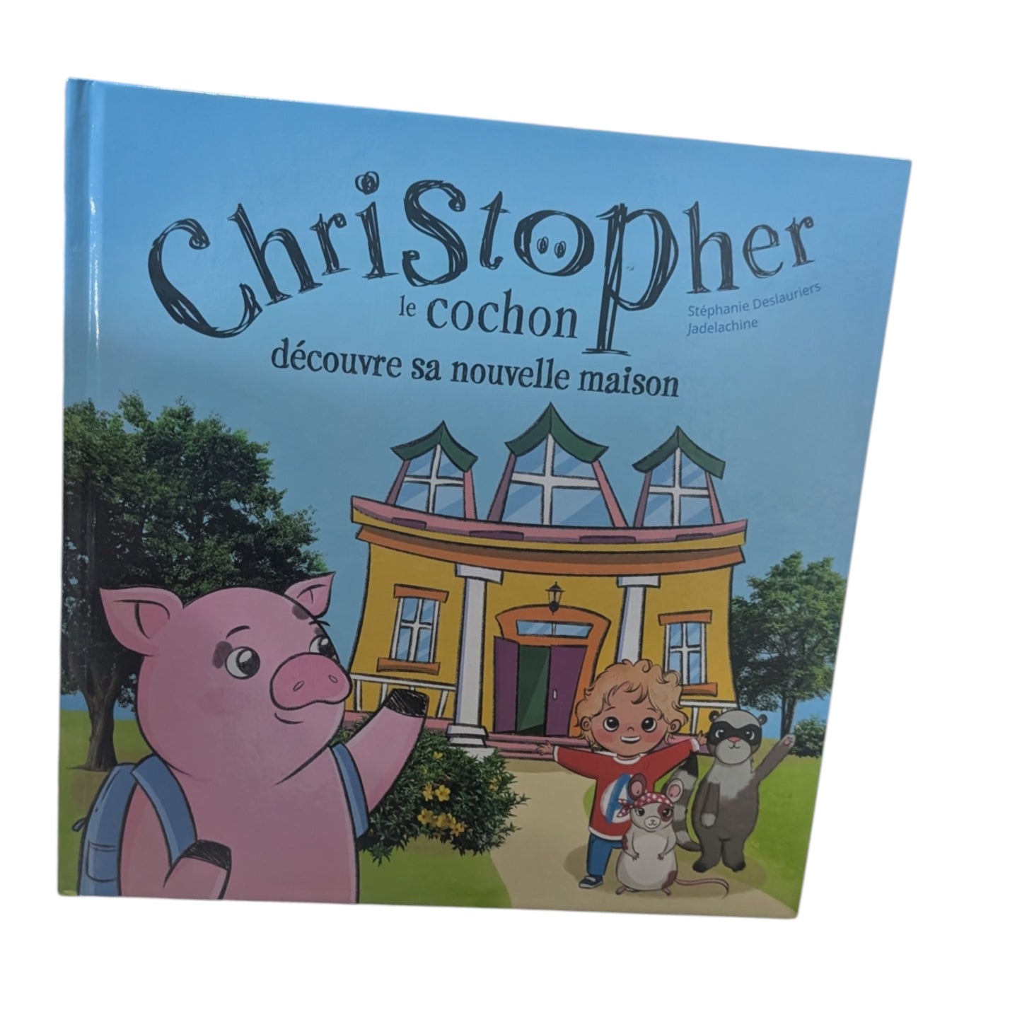 Livre Christopher le cochon découvre sa nouvelle maison