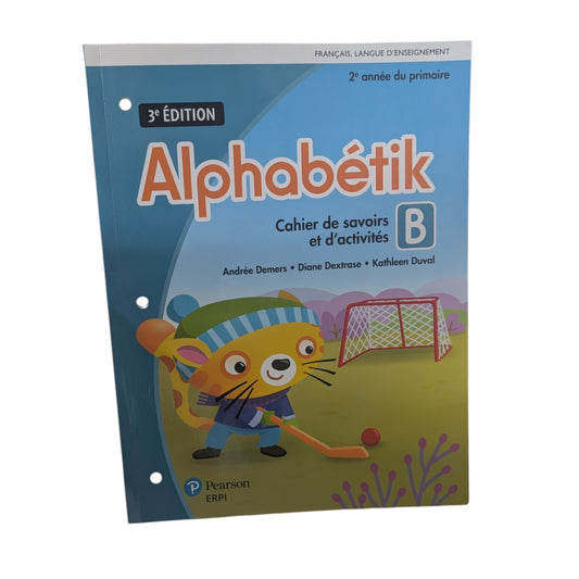 Livre apprentissage Alphabétik 2e année Neuf
