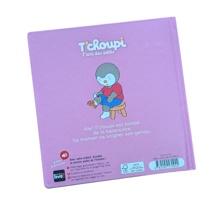 Livre T'Choupi a un bobo