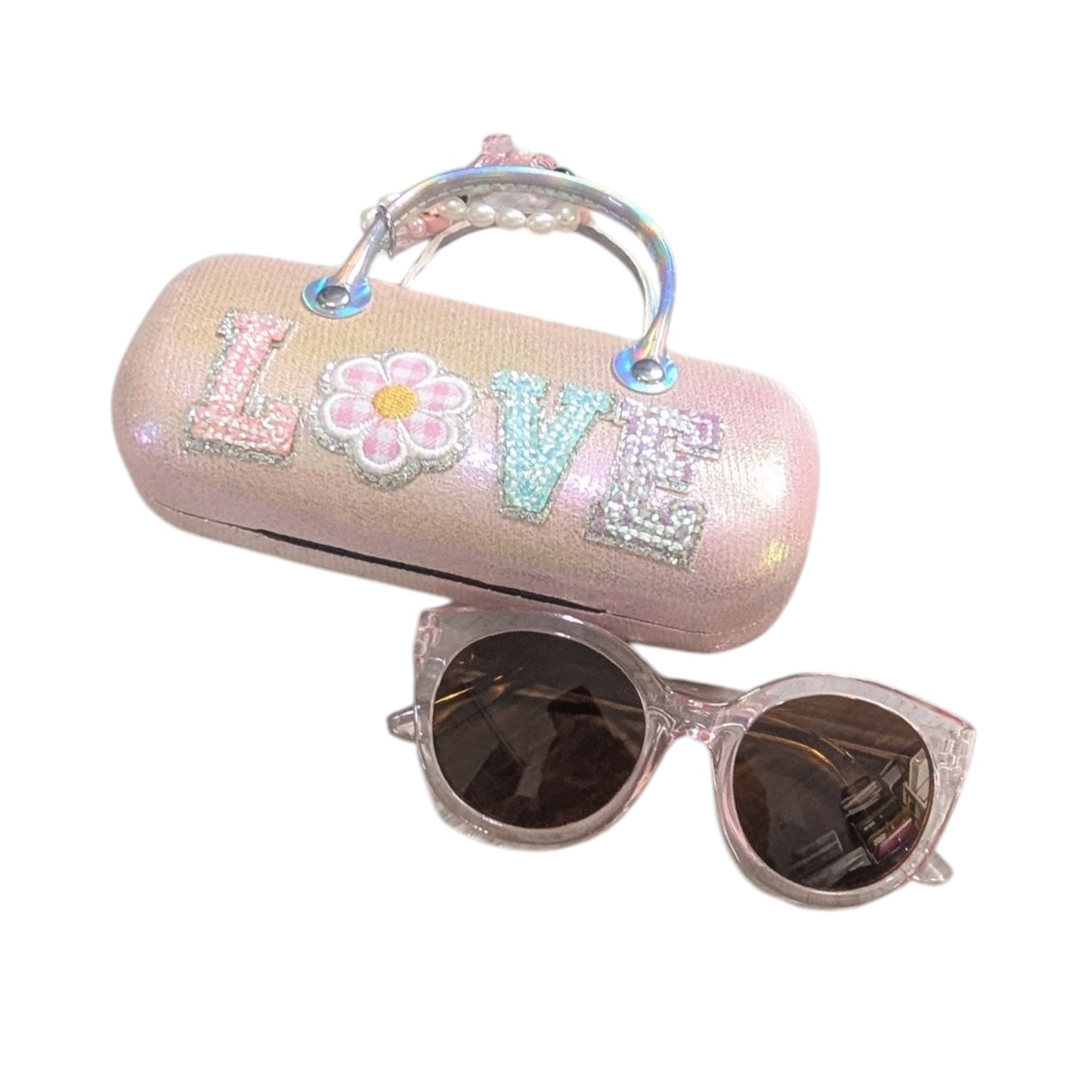 Lunettes soleil étui
