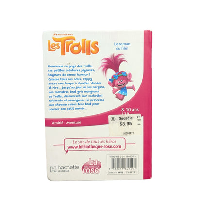 Livre Le Roman du Film Les Trolls - La Bibliothèque Rose