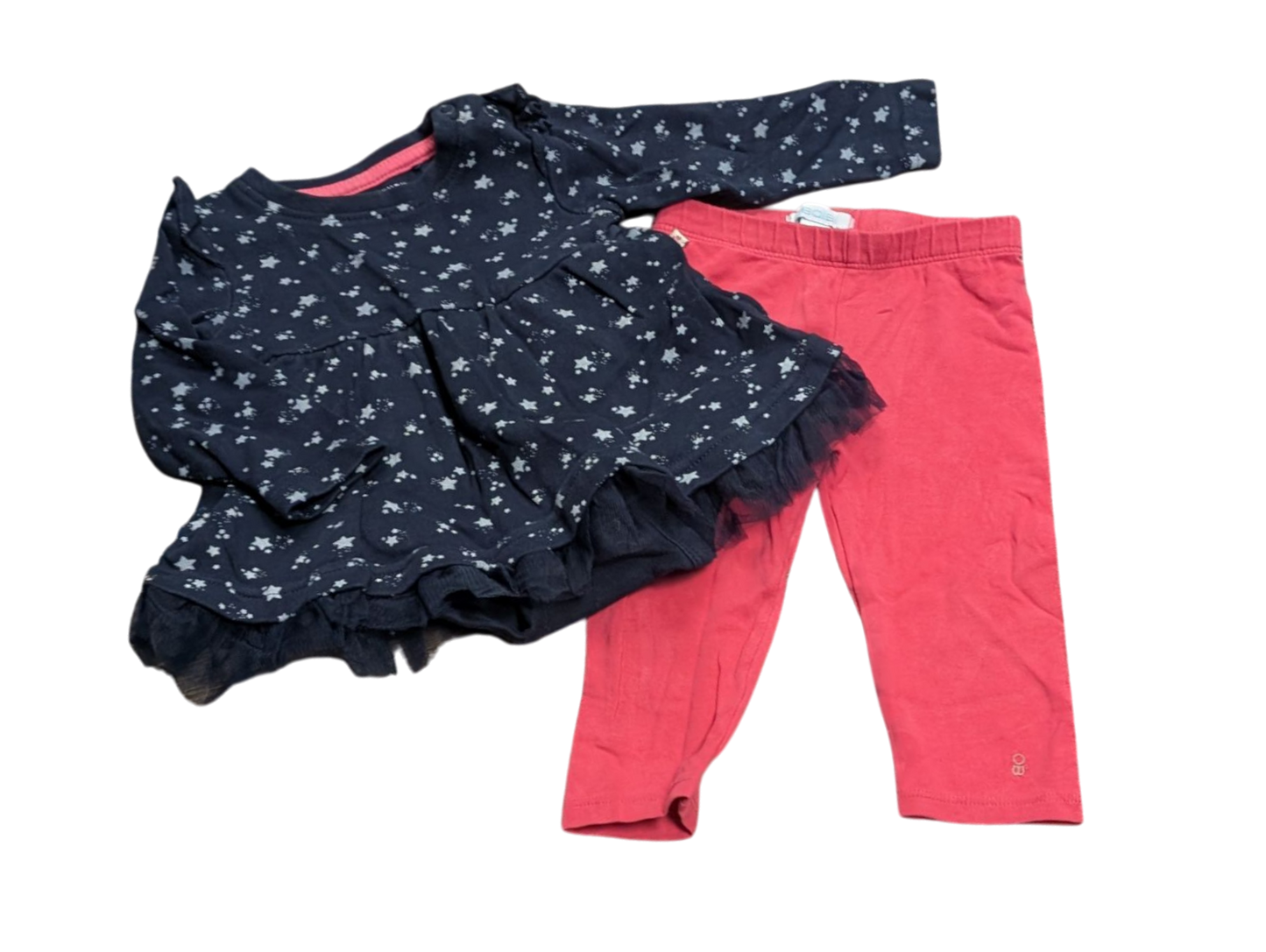 Ensemble 6-12mois Blue Seven et Obaïbi