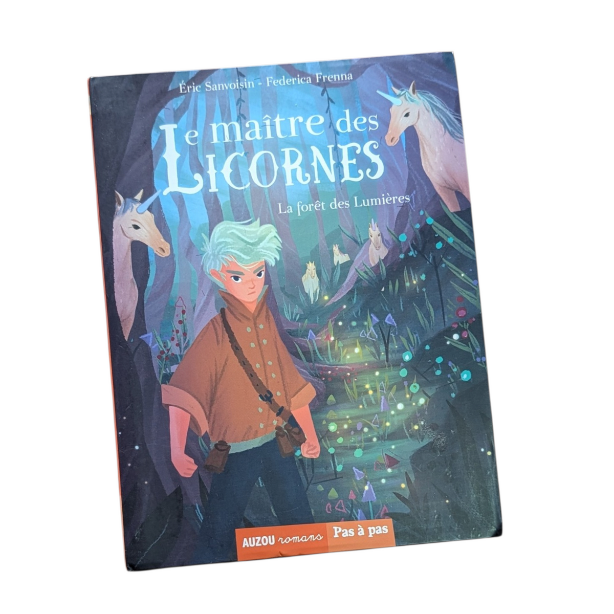 Livre La forêt des lumières - Le maître des licornes T.1