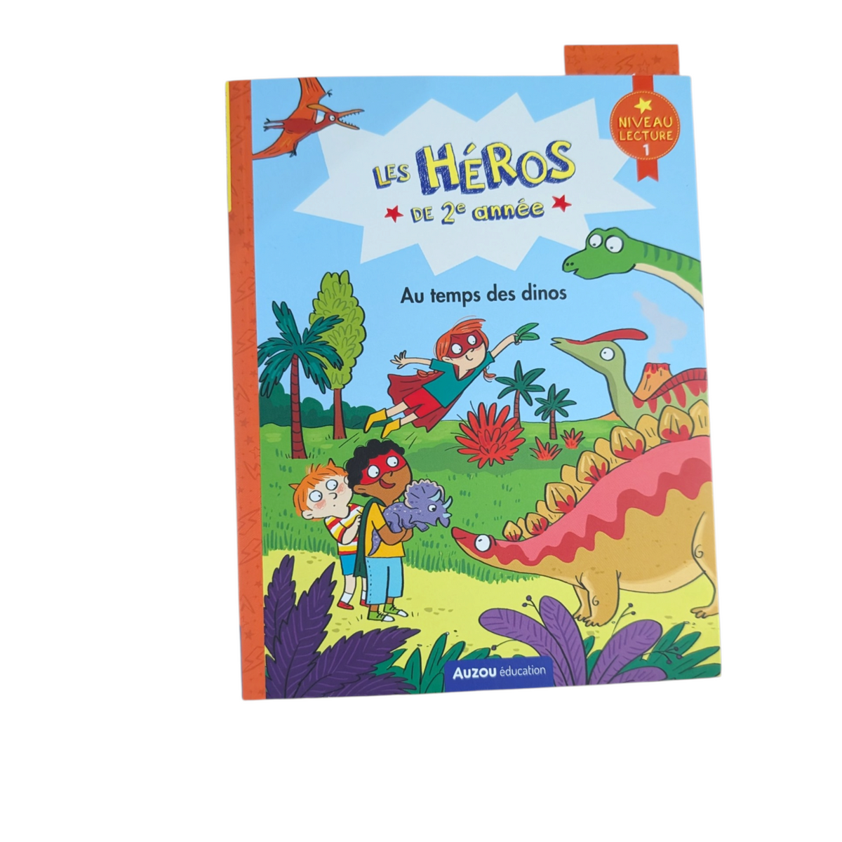 Livre Au temps des dinos Les héros de 2e année