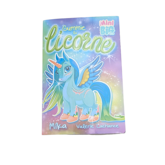 Livre Gummie la licorne - Mon mini BIG à moi