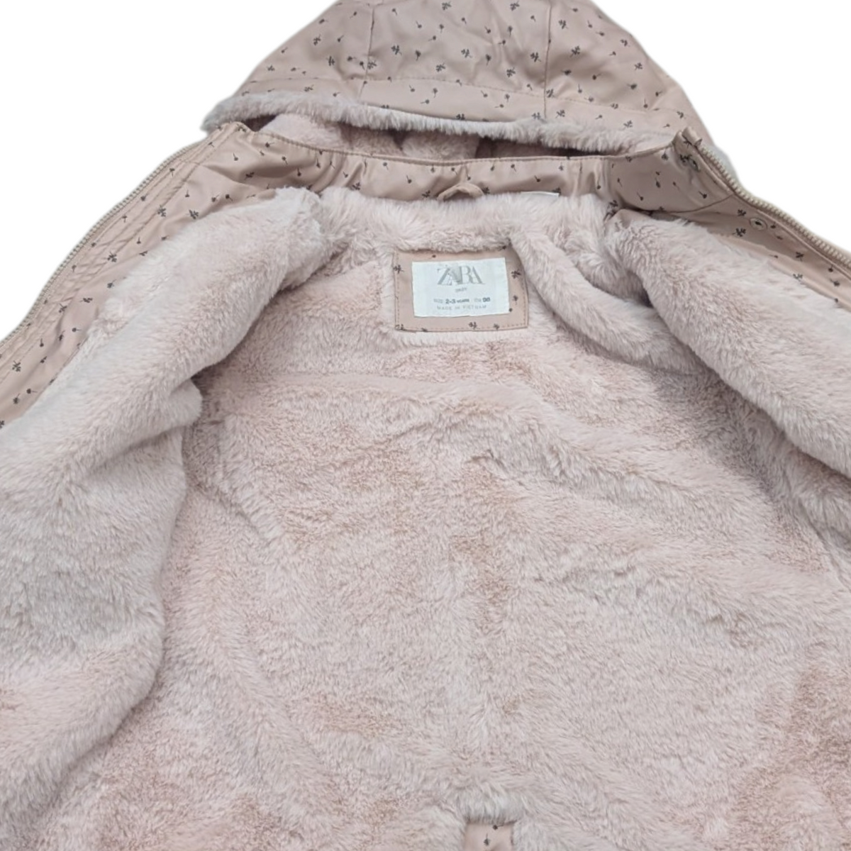 Manteau mi-saison 2-3ans Zara
