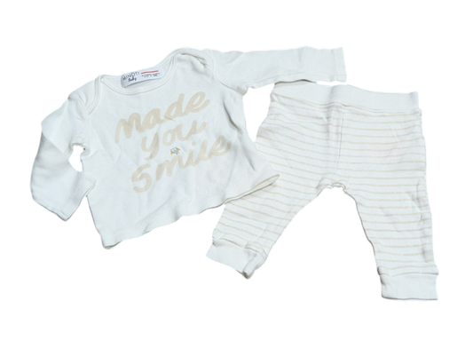 Ensemble / Pyjama 0-3mois Minoti