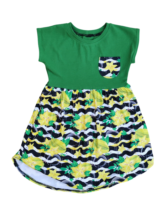 Robe Carambolesque 4ans NEUF - Lavande & Jonquille