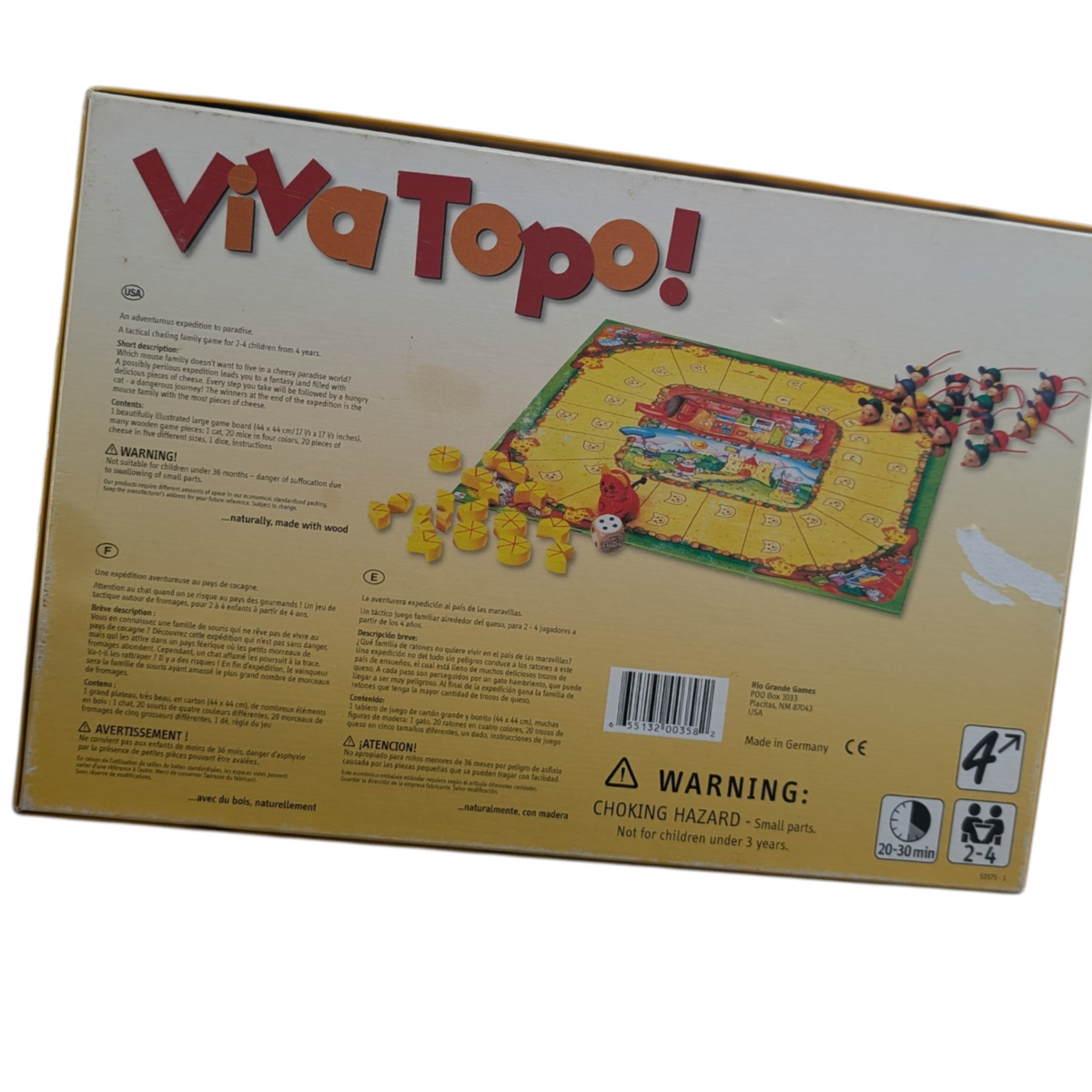 Jeu Viva Topo!