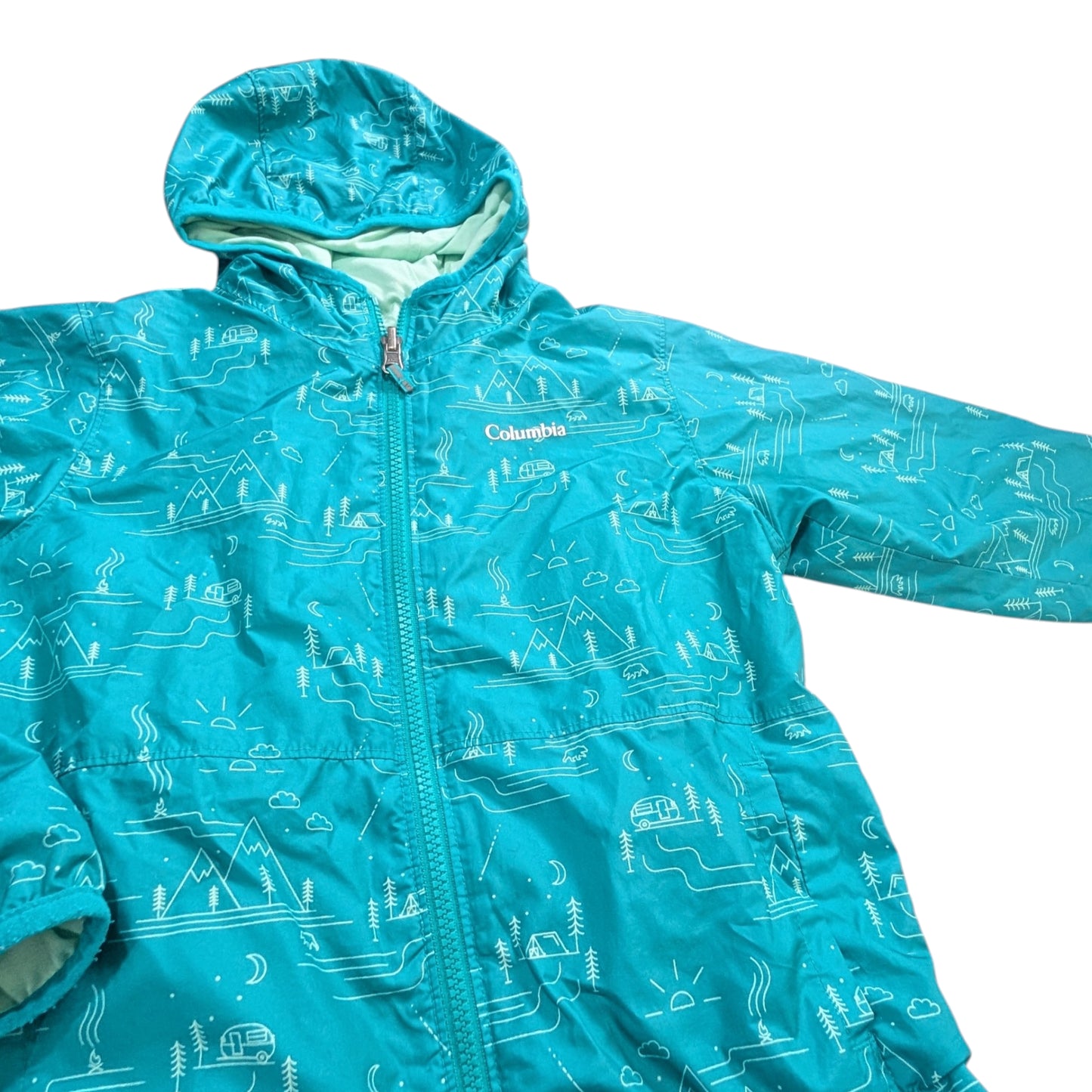 Manteau mi-saison 6ans-7ans réversible Columbia