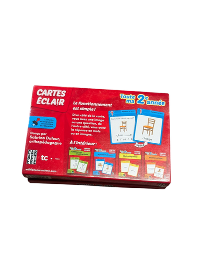 Cartes éclair Toute ma 2e année