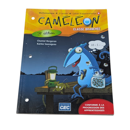 Livre Caméléon Mathématique de 3e année NEUF