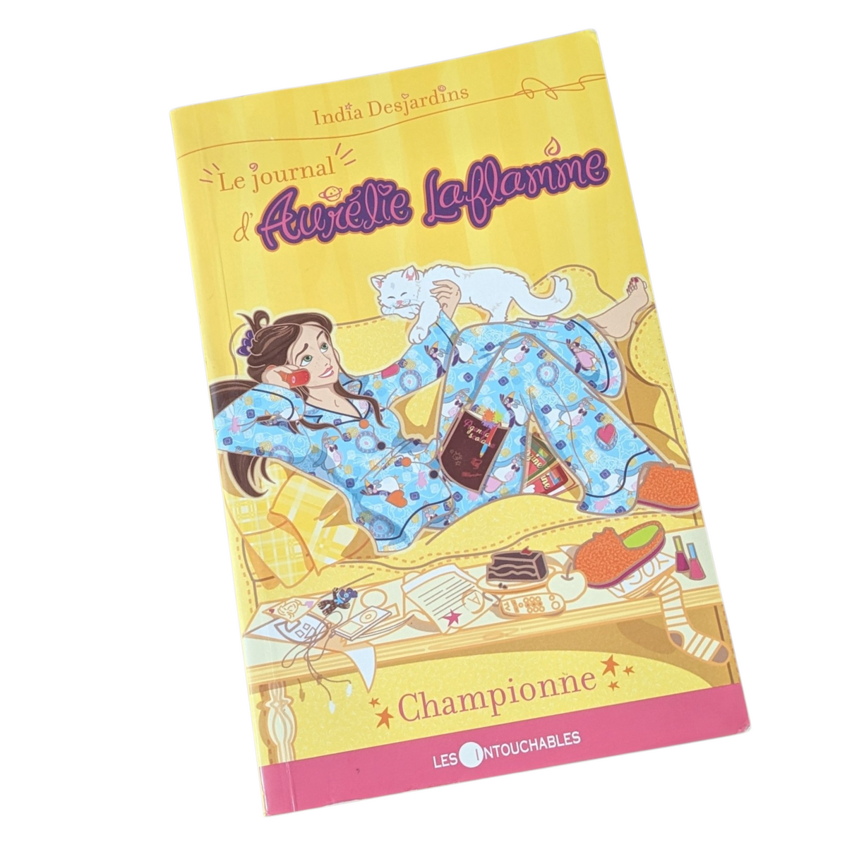Livre Championne - Le journal d'Aurélie Laflamme  T.5