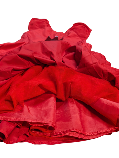 Robe 5ans Taffetas Souris Mini