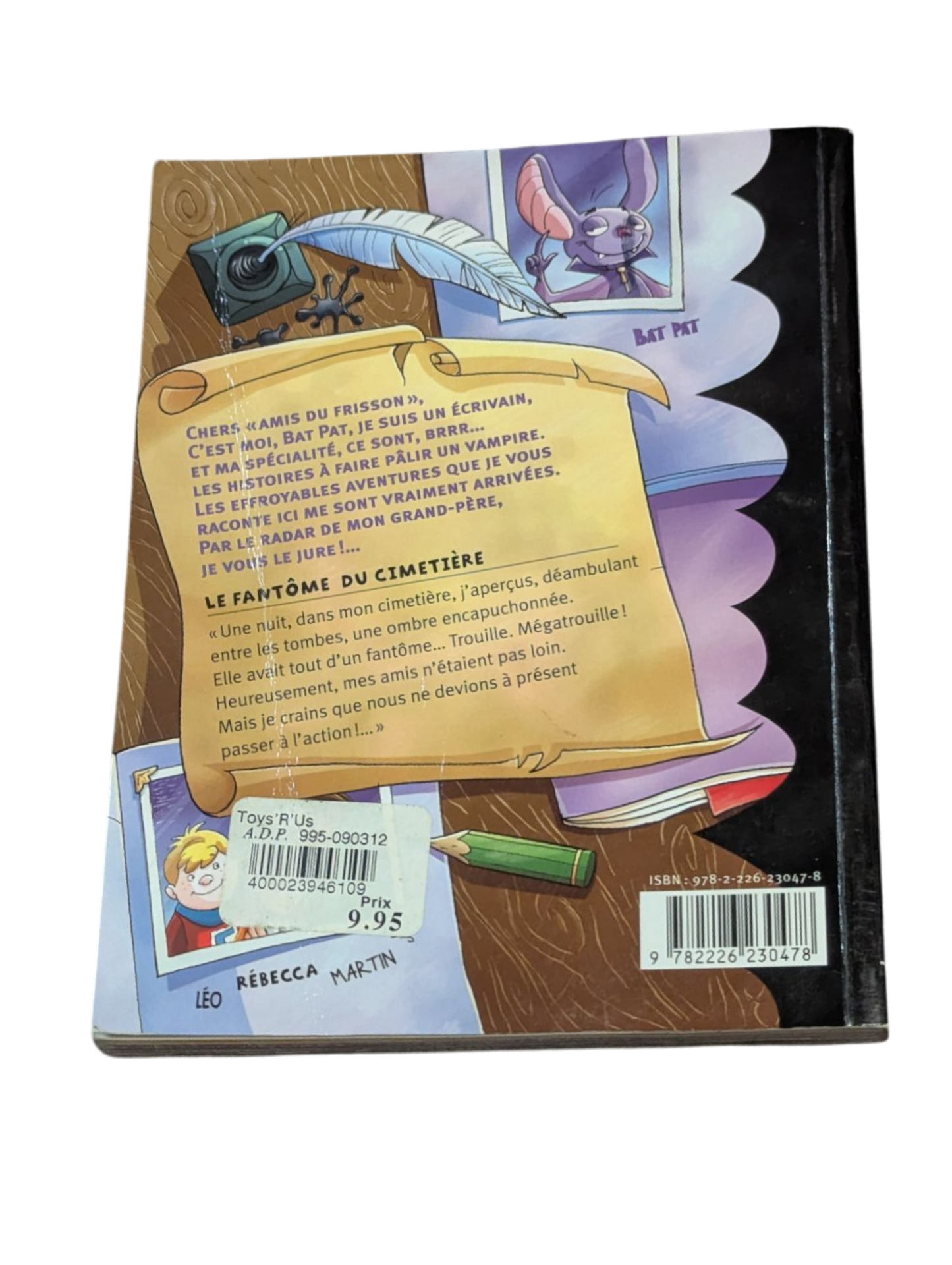 Livre Le fantôme du cimetière Bat Pat