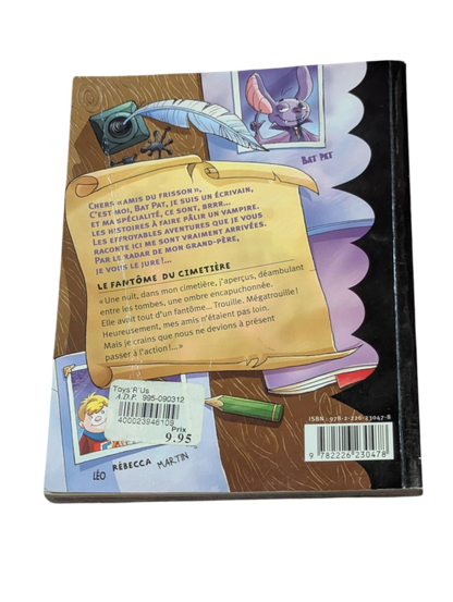 Livre Le fantôme du cimetière Bat Pat