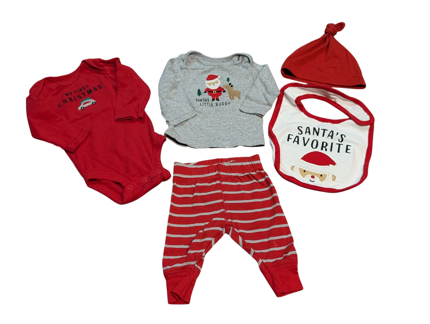 Lot de Noël nouveau-né Carters