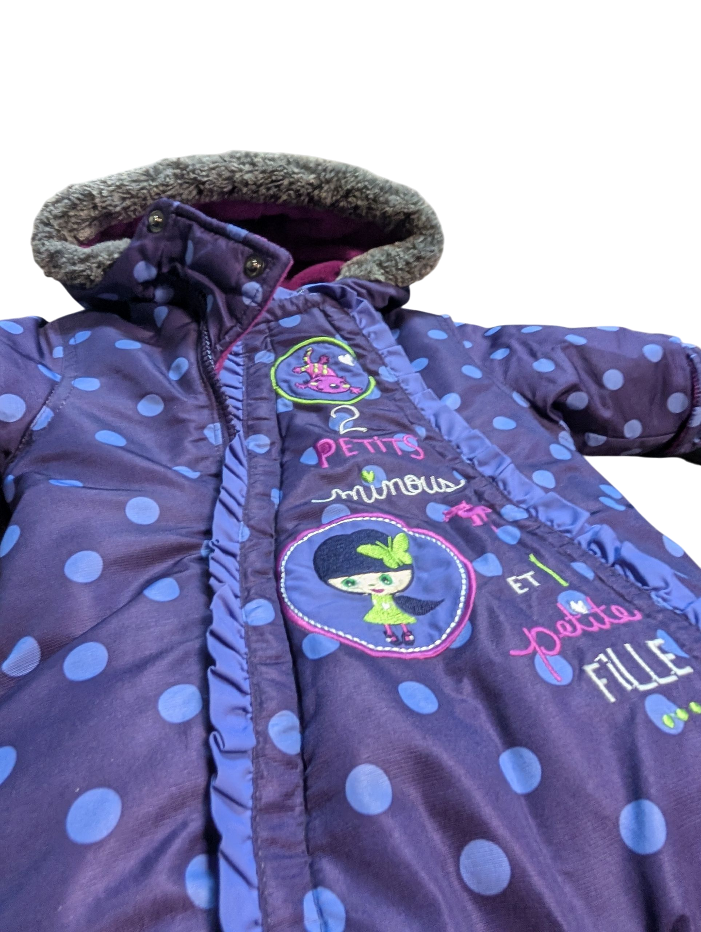 Habit hiver 3mois Peluche et tartine
