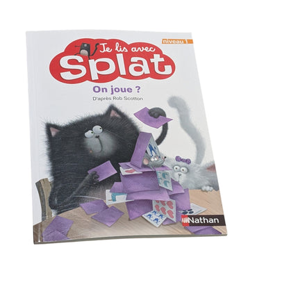 Livre Splat On joue? - Je lis avec Splat