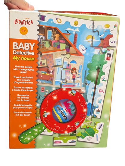 Casse-tête 35 morceaux Ludattica Baby detective my house