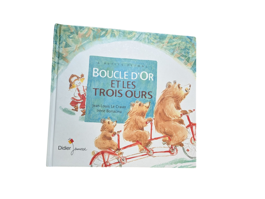 Livre Boucle d'or et les trois ours